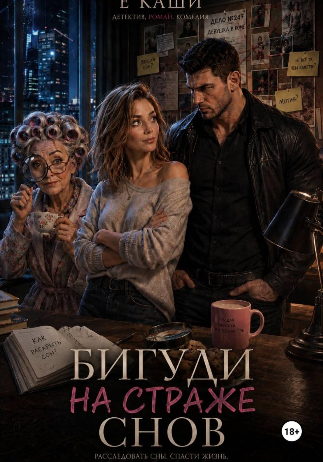 Обложка книги «Бигуди на страже снов»