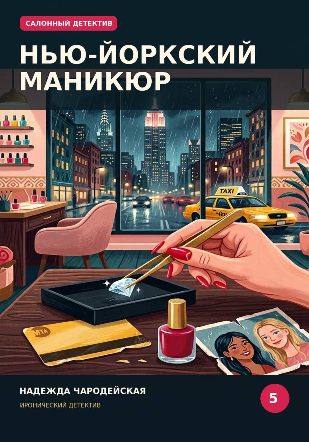 Обложка книги «Нью-йоркский маникюр»
