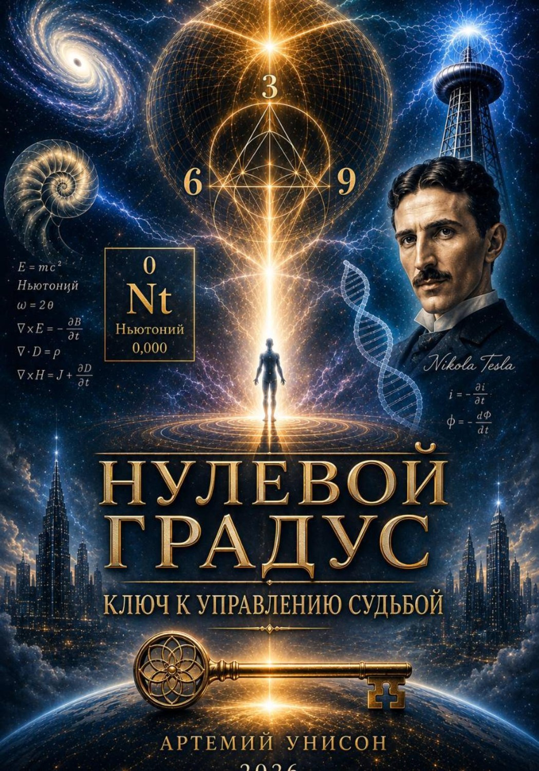Обложка книги «Нулевой градус. Ключ к управлению судьбой»