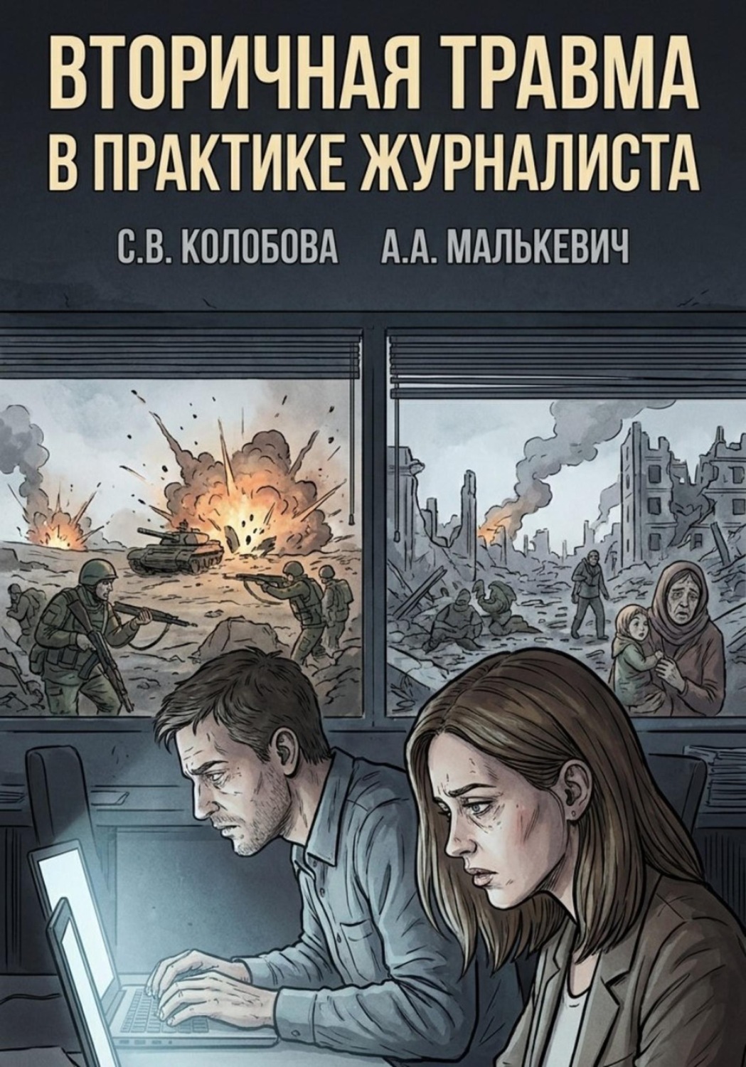 Обложка книги «Вторичная травма в практике журналиста»