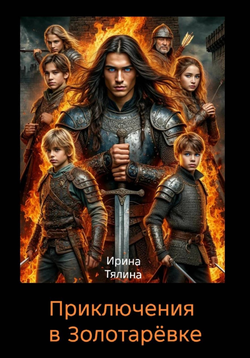 Обложка книги «Приключения в Золотарёвке»