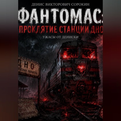 Обложка книги «Фантомас: проклятие станции Дно»