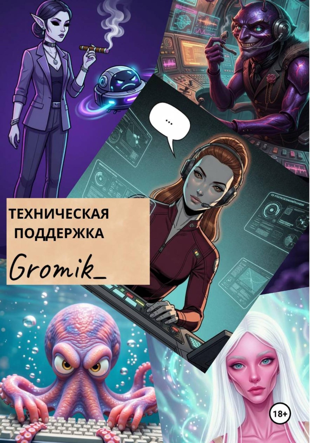 Обложка книги «Техническая поддержка»