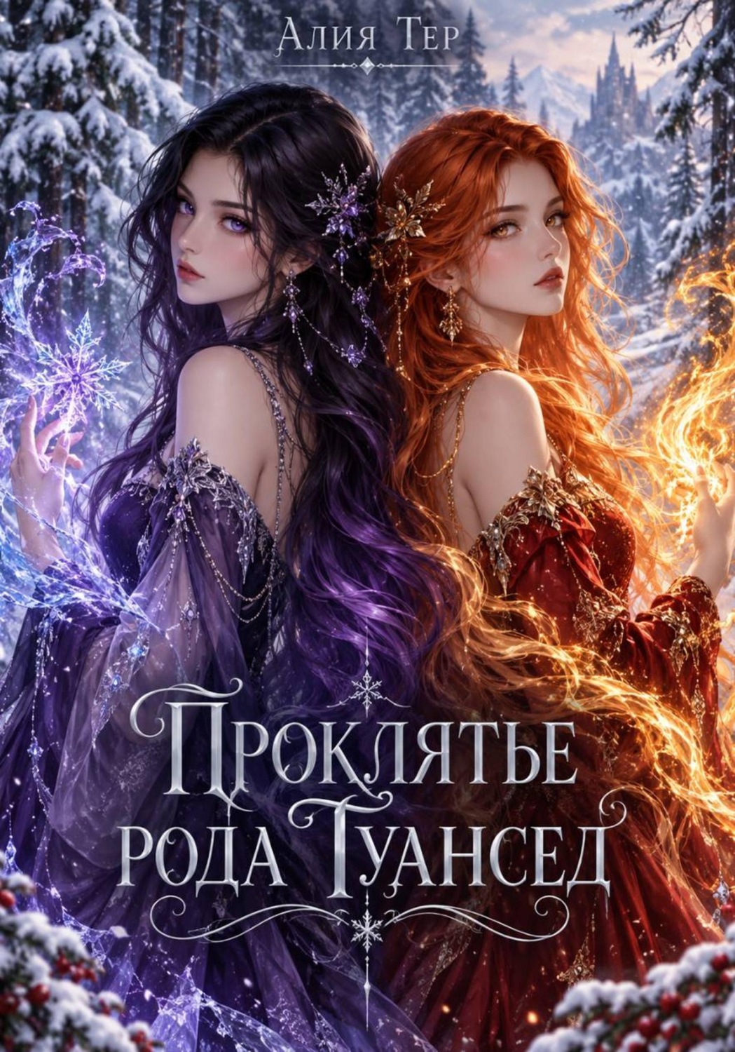 Обложка книги «Проклятье рода Туансед»