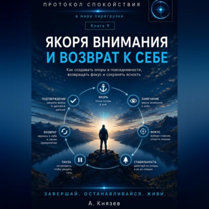 Обложка книги «Якоря внимания и возврат к себе книга 9»