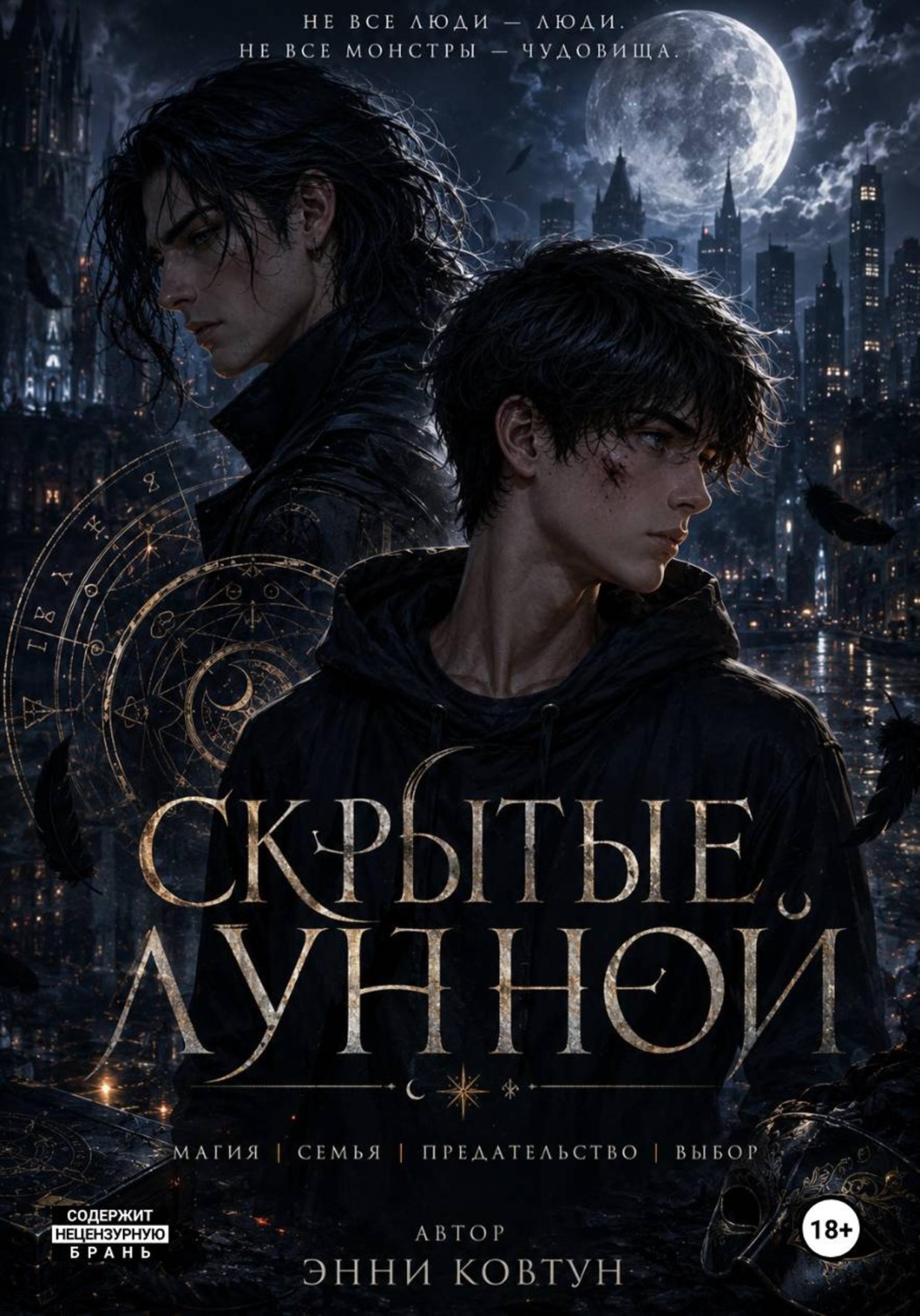 Обложка книги «Скрытые луной (1 часть)»