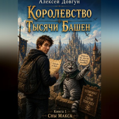 Обложка книги «Сны Макса. Книга 1: Королевство Тысячи Башен»