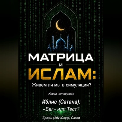 Обложка книги «МАТРИЦА и ИСЛАМ: Живем ли мы в симуляции? Книга четвертая. Иблис (Сатана): «Баг» или Тест?»