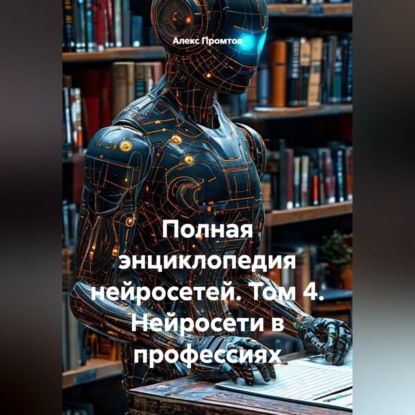 Обложка книги «Полная энциклопедия нейросетей. Том 4. Нейросети в профессиях»