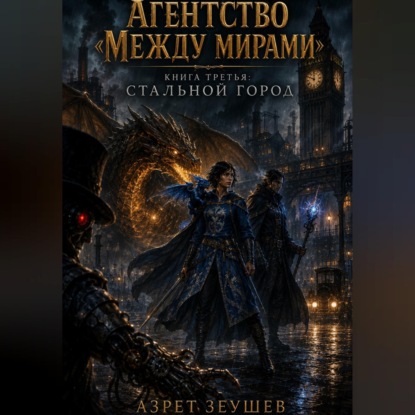 Обложка книги «Агентство «Между мирами». Стальной город»