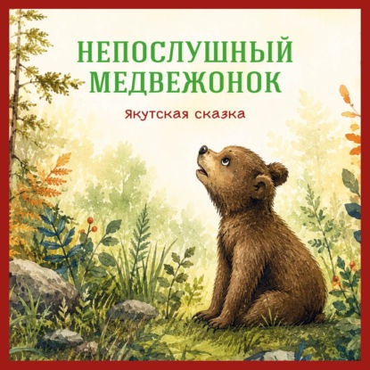Обложка книги «Непослушный медвежонок. Якутская сказка»