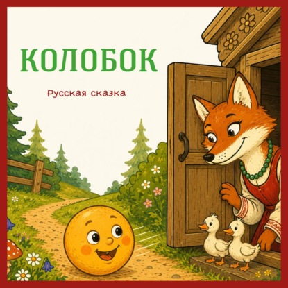 Обложка книги «Колобок. Русская сказка»