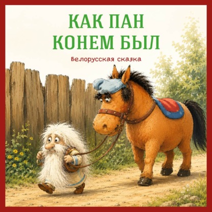 Обложка книги «Как пан конём был. Белорусская сказка»