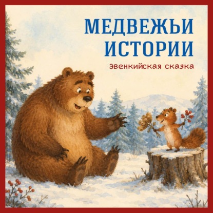 Обложка книги «Медвежьи истории. Эвенкийская сказка»