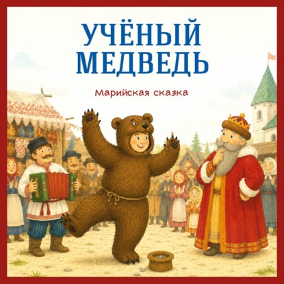 Обложка книги «Учёный медведь. Марийская сказка»