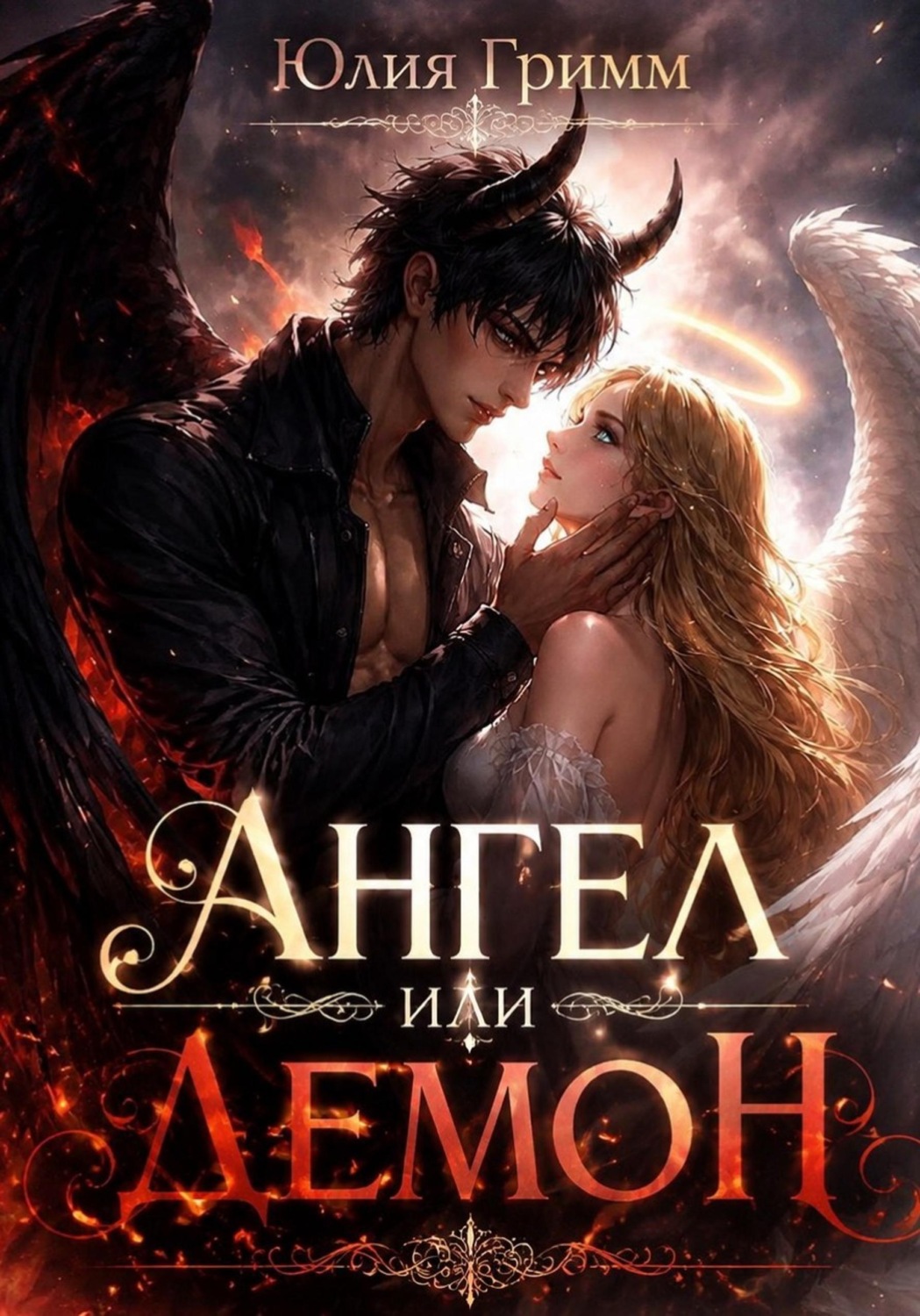 Обложка книги «Ангел или демон»