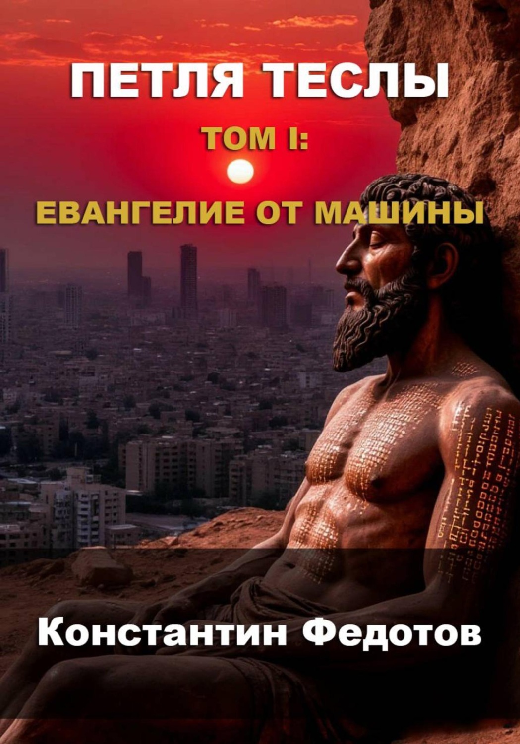 Обложка книги «Петля Теслы. Том I: Евангелие от Машины»