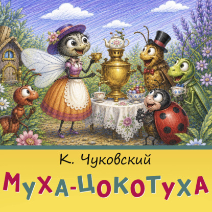 Обложка книги «Муха-Цокотуха»