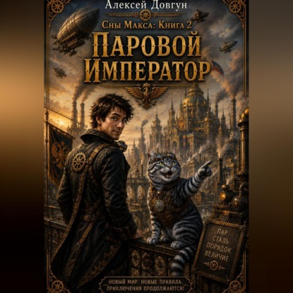 Обложка книги «Сны Макса: Книга 2. Паровой Император»
