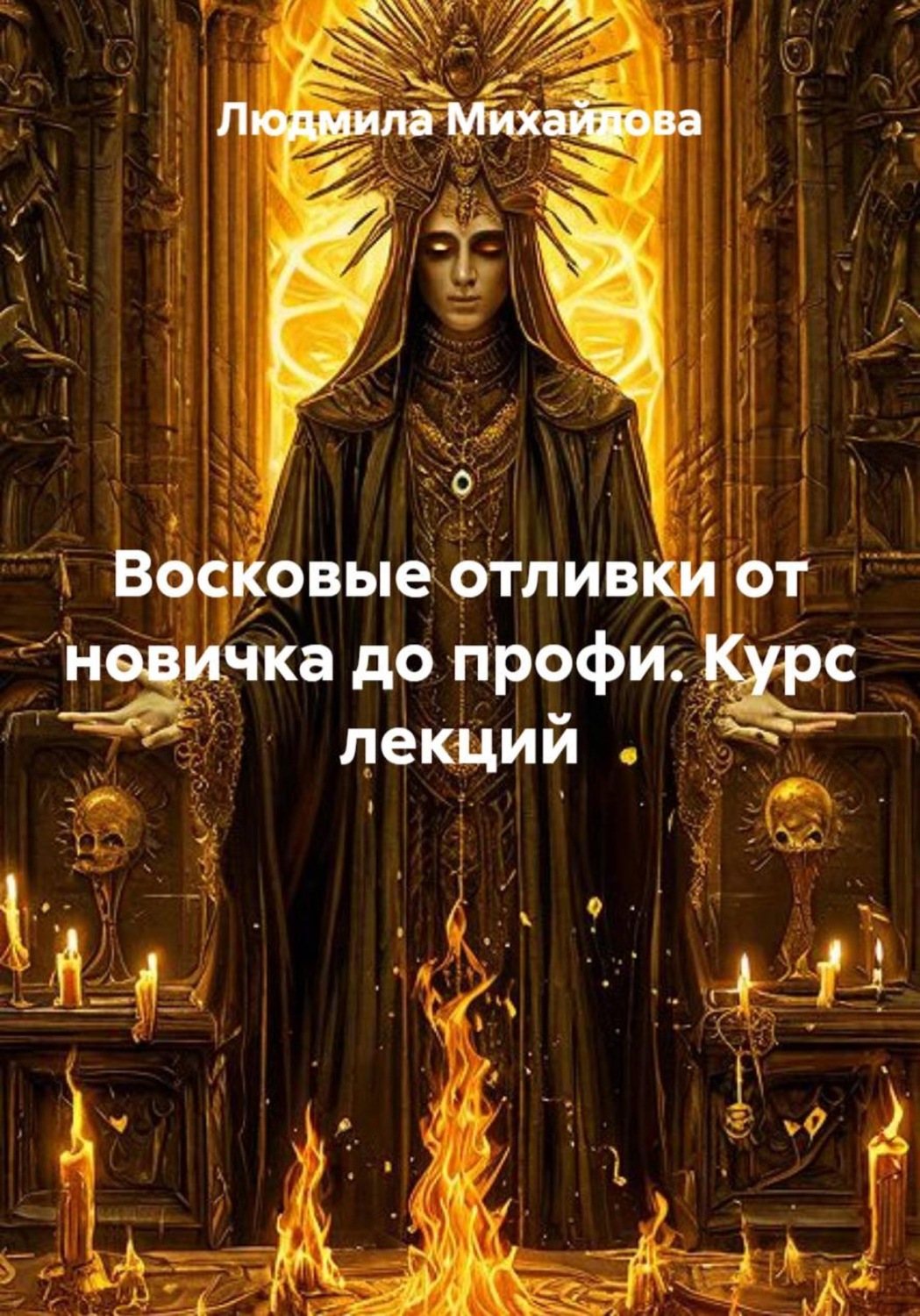 Обложка книги «Восковые отливки от новичка до профи. Курс лекций»