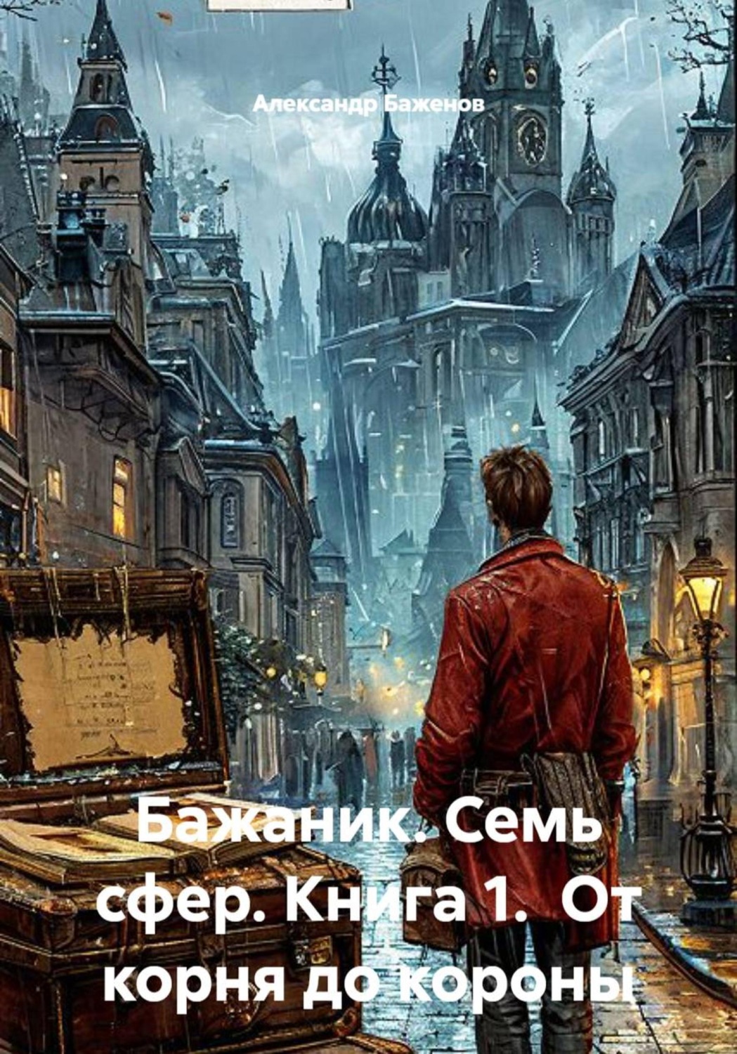 Обложка книги «Бажаник. Семь сфер. Книга 1. От корня до короны»