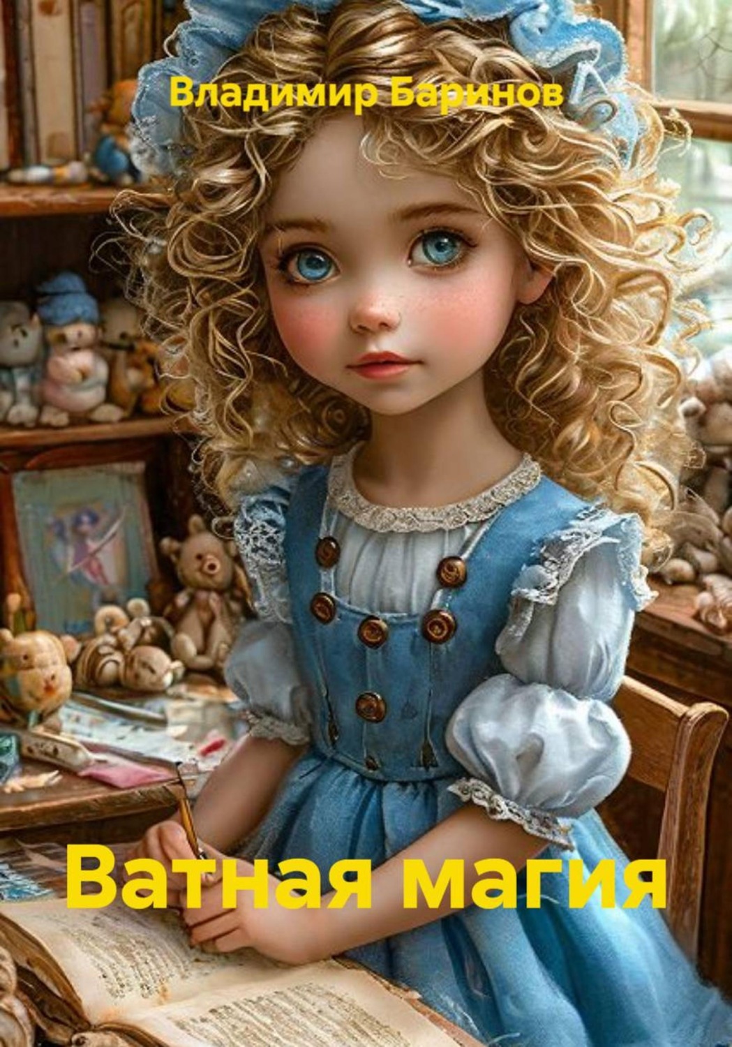 Обложка книги «Ватная магия»
