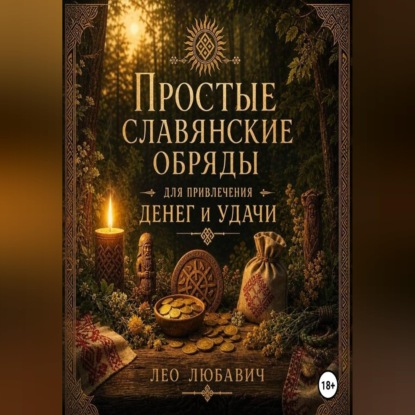 Обложка книги «Простые славянские обряды для привлечения денег и удачи»