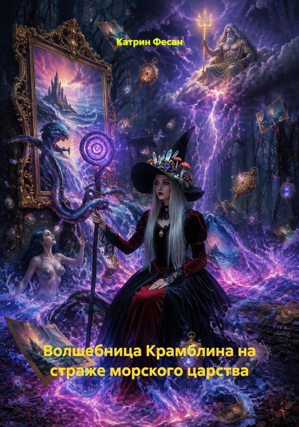 Обложка книги «Волшебница Крамблина на страже морского царства»