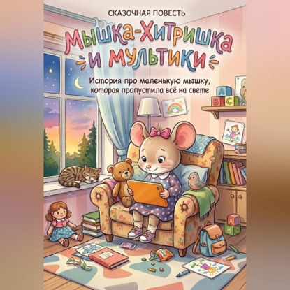 Обложка книги «Мышка-хитришка и мультики»