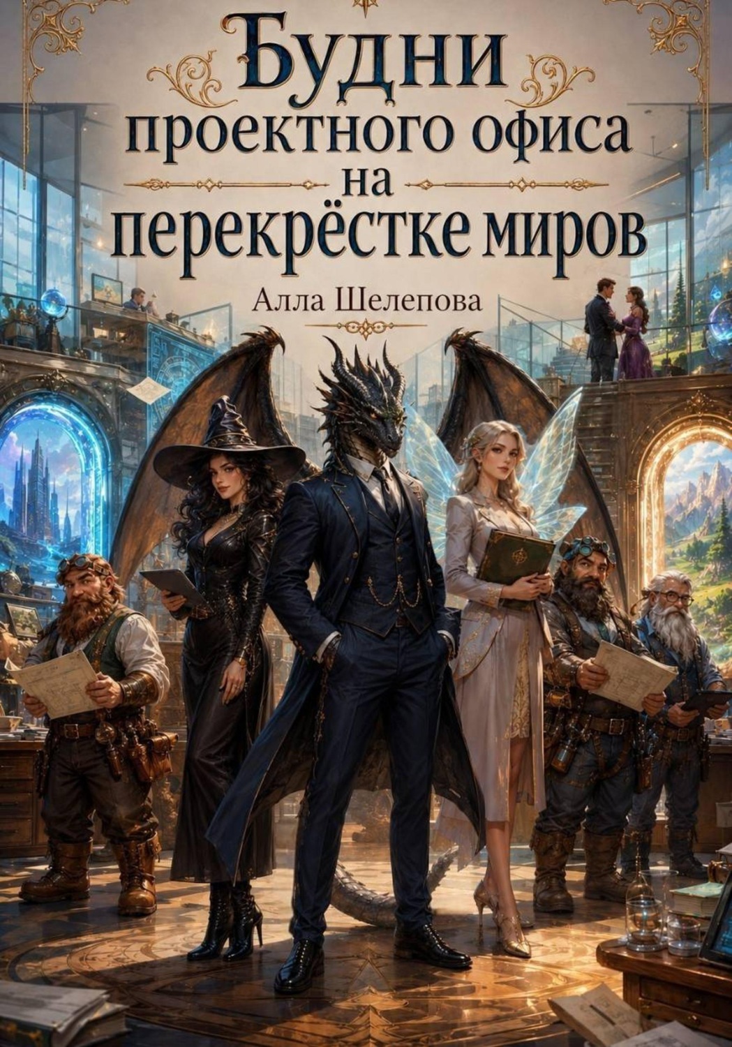 Обложка книги «Будни проектного офиса на перекрестке миров»