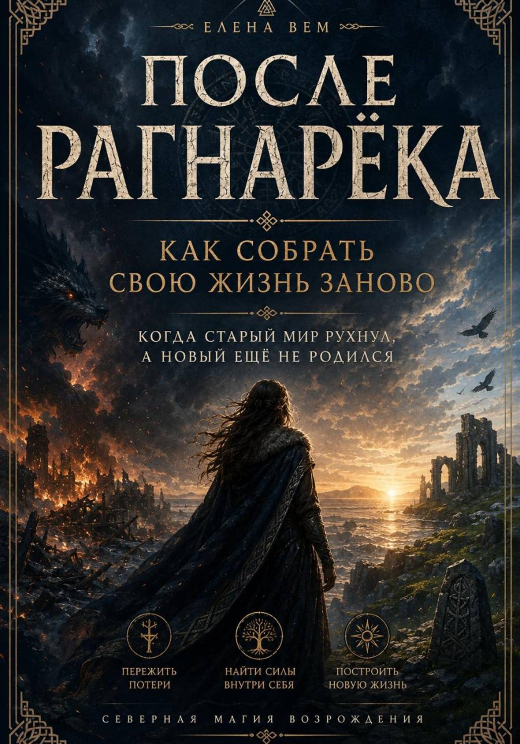 Обложка книги «После Рагнарека. Как собрать свою жизнь заново, когда старый мир рухнул, а новый ещё не родился»