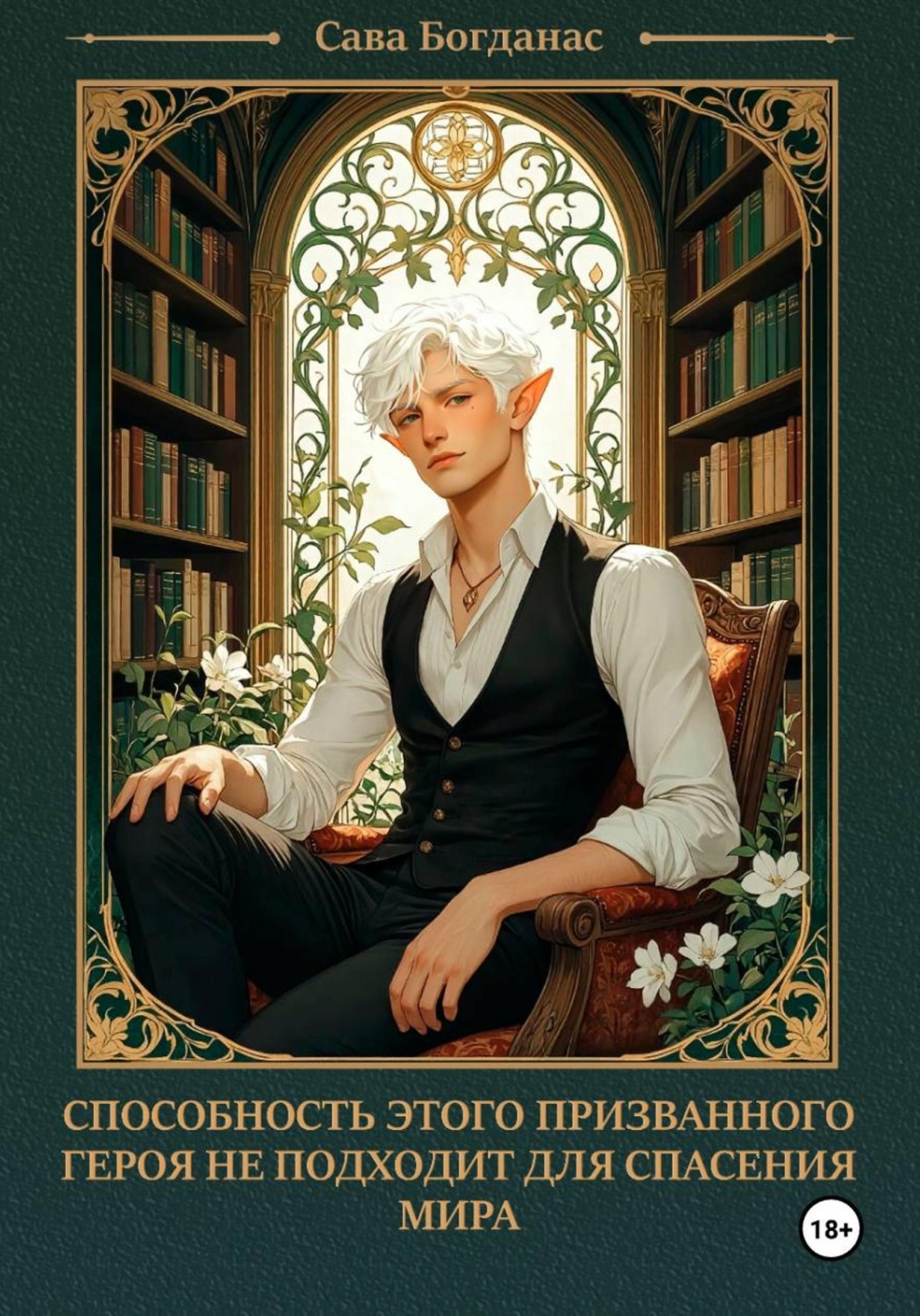Обложка книги «Способность этого призванного героя не подходит для спасения мира»