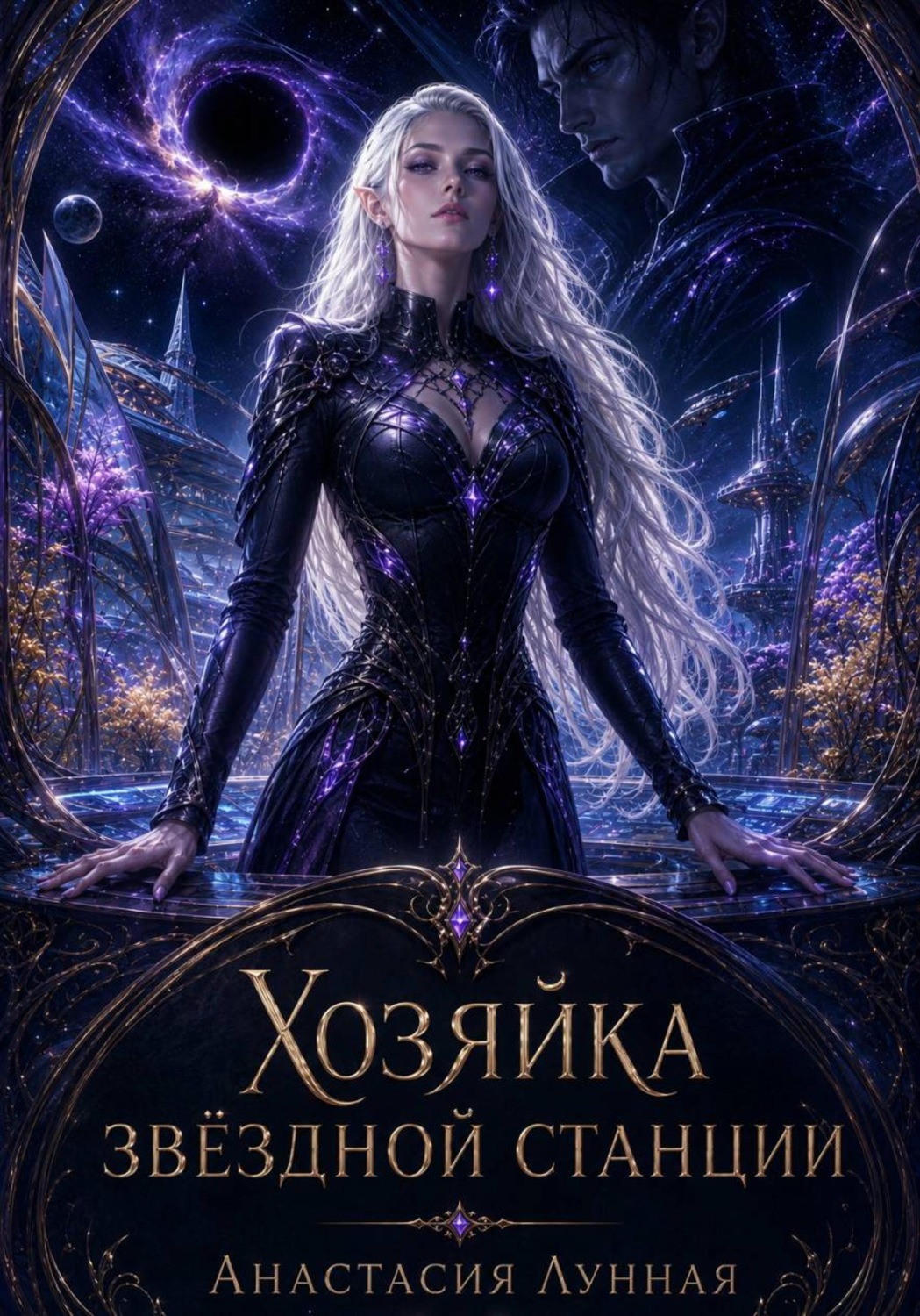 Обложка книги «Хозяйка звёздной станции»