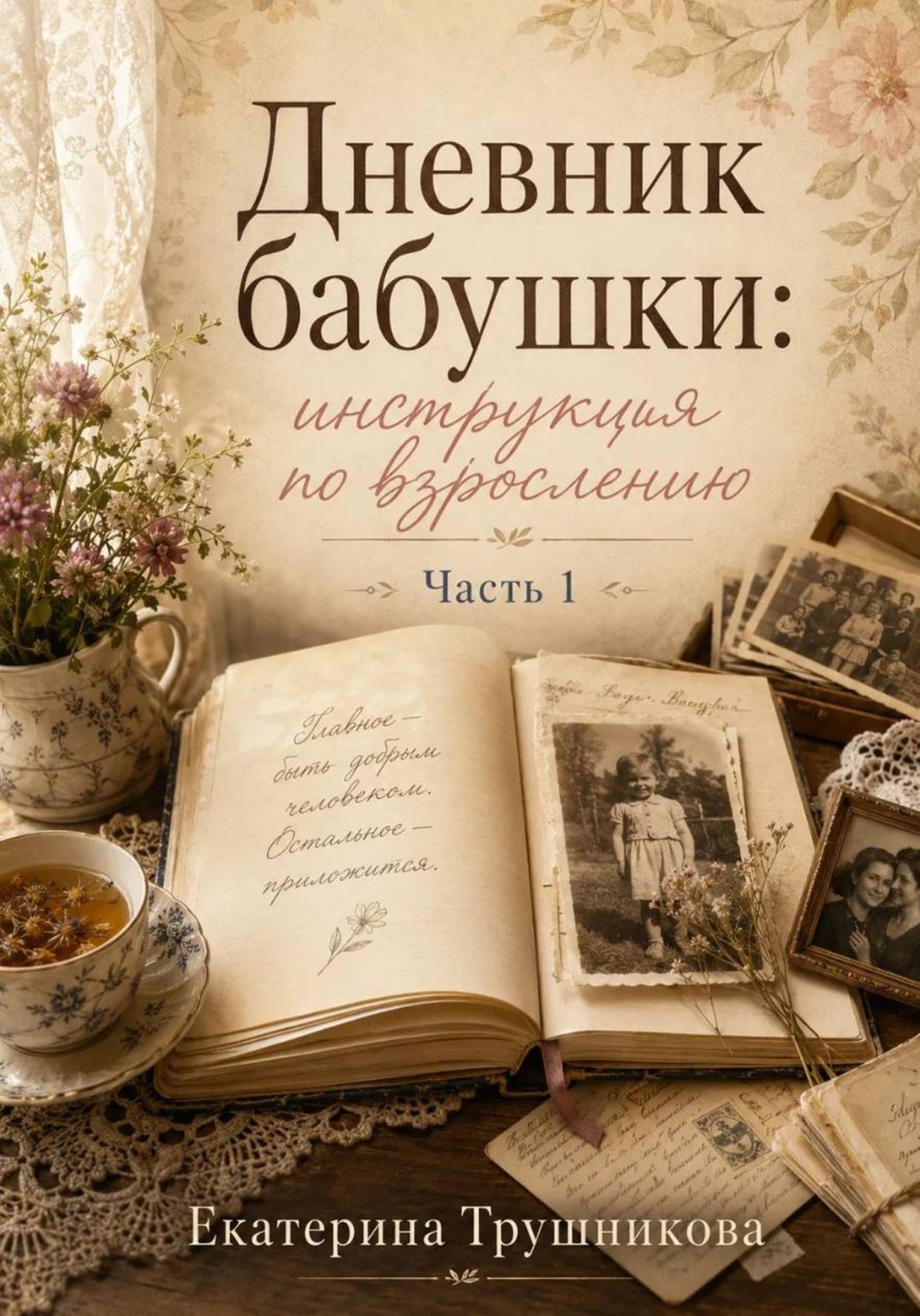 Обложка книги «Дневник бабушки: инструкция по взрослению Часть 1»