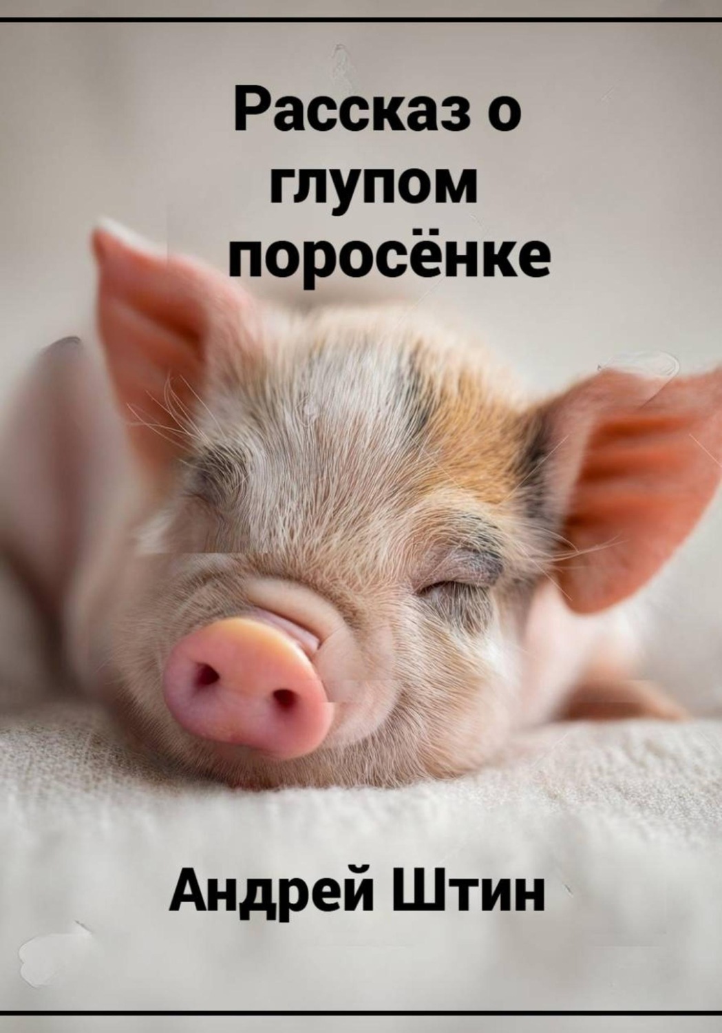 Обложка книги «Рассказ о глупом поросёнке»