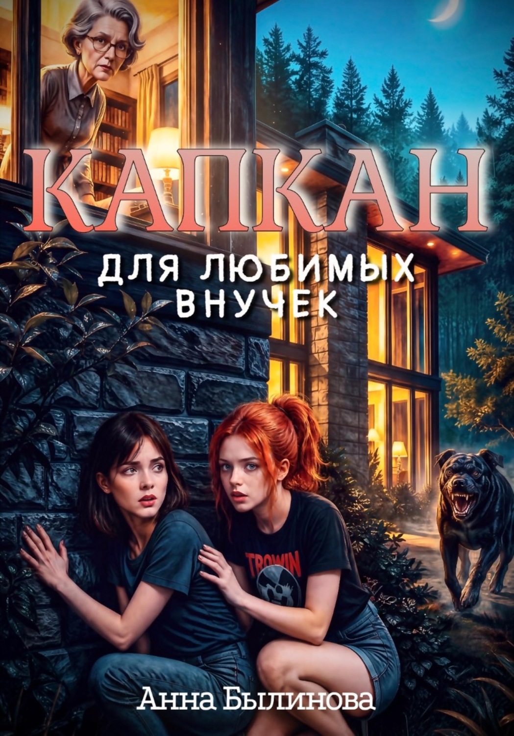 Обложка книги «Капкан для любимых внучек»