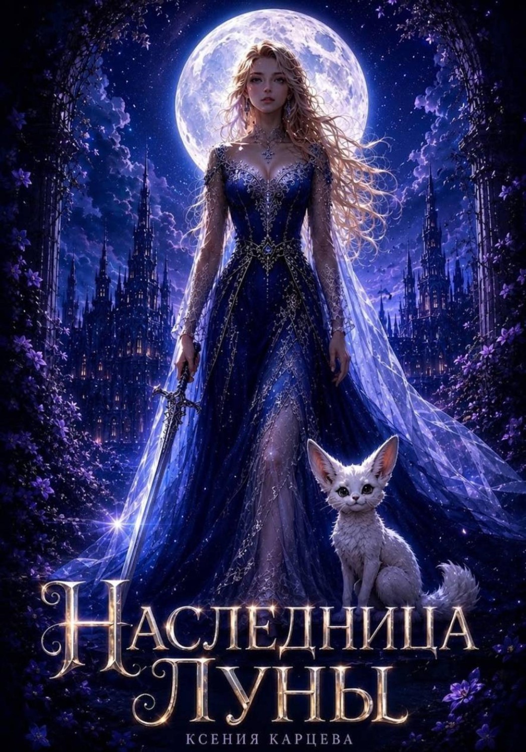 Обложка книги «Наследница Луны»