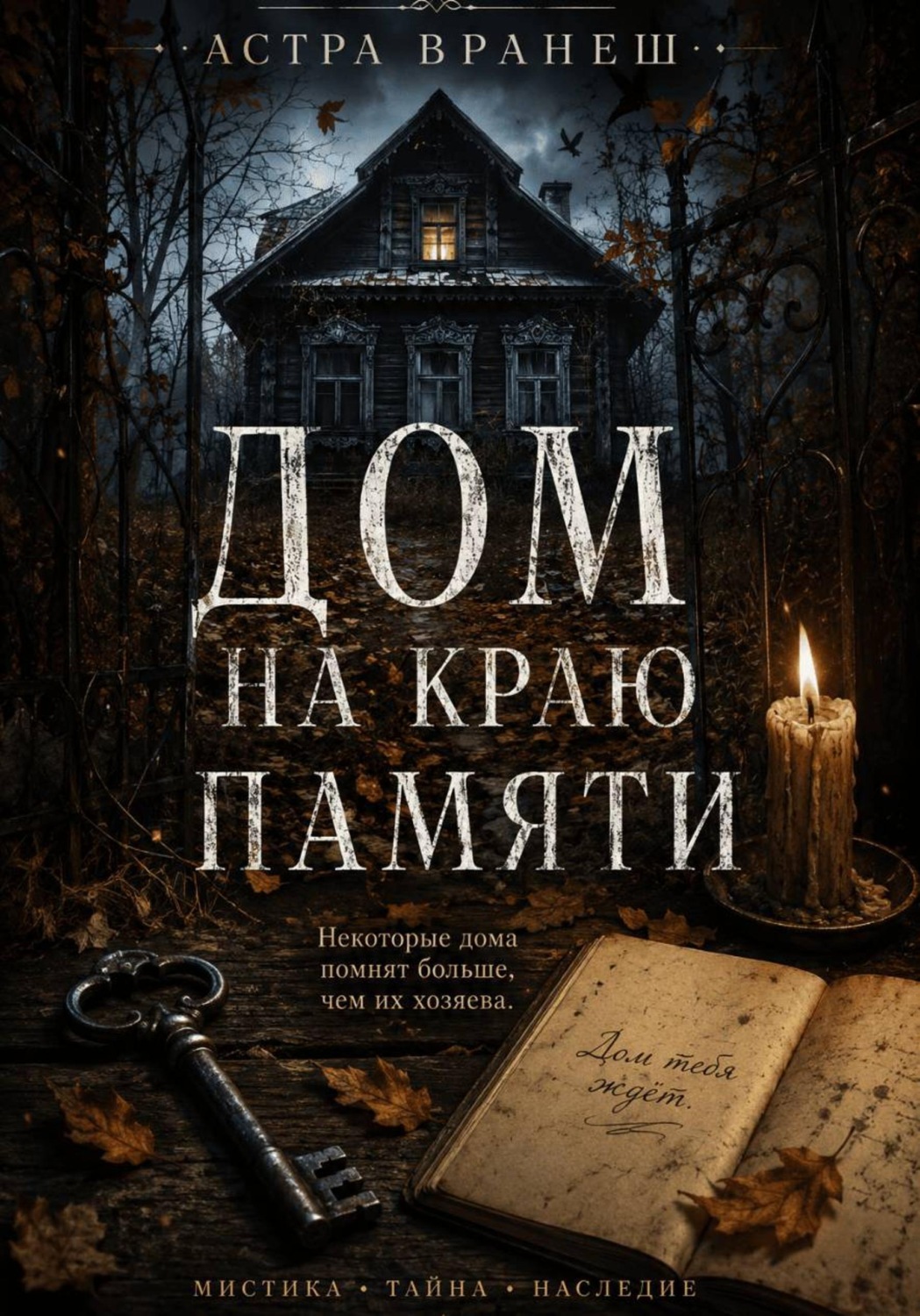 Обложка книги «Дом на краю памяти»