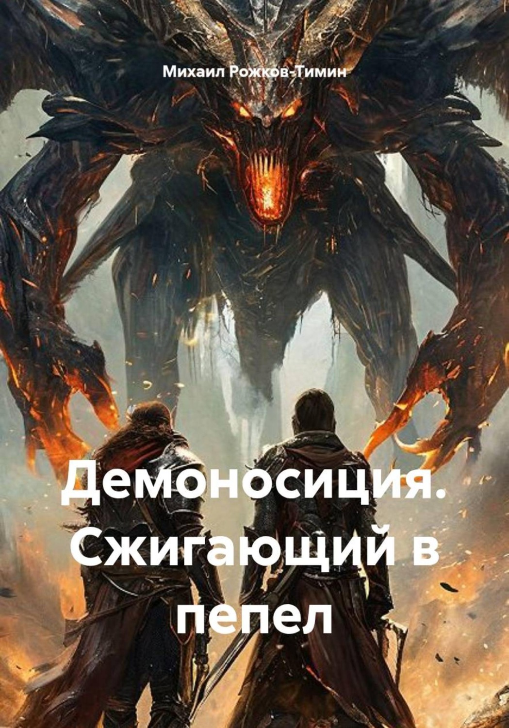 Обложка книги «Демоносиция. Сжигающий в пепел»
