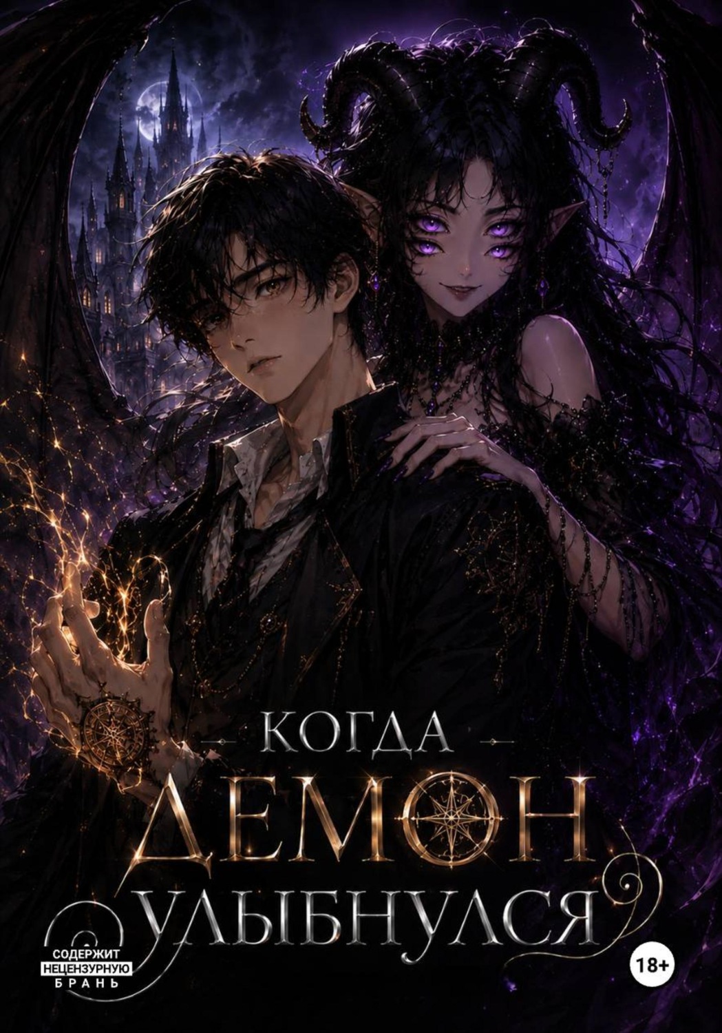 Обложка книги «Когда демон улыбнулся»