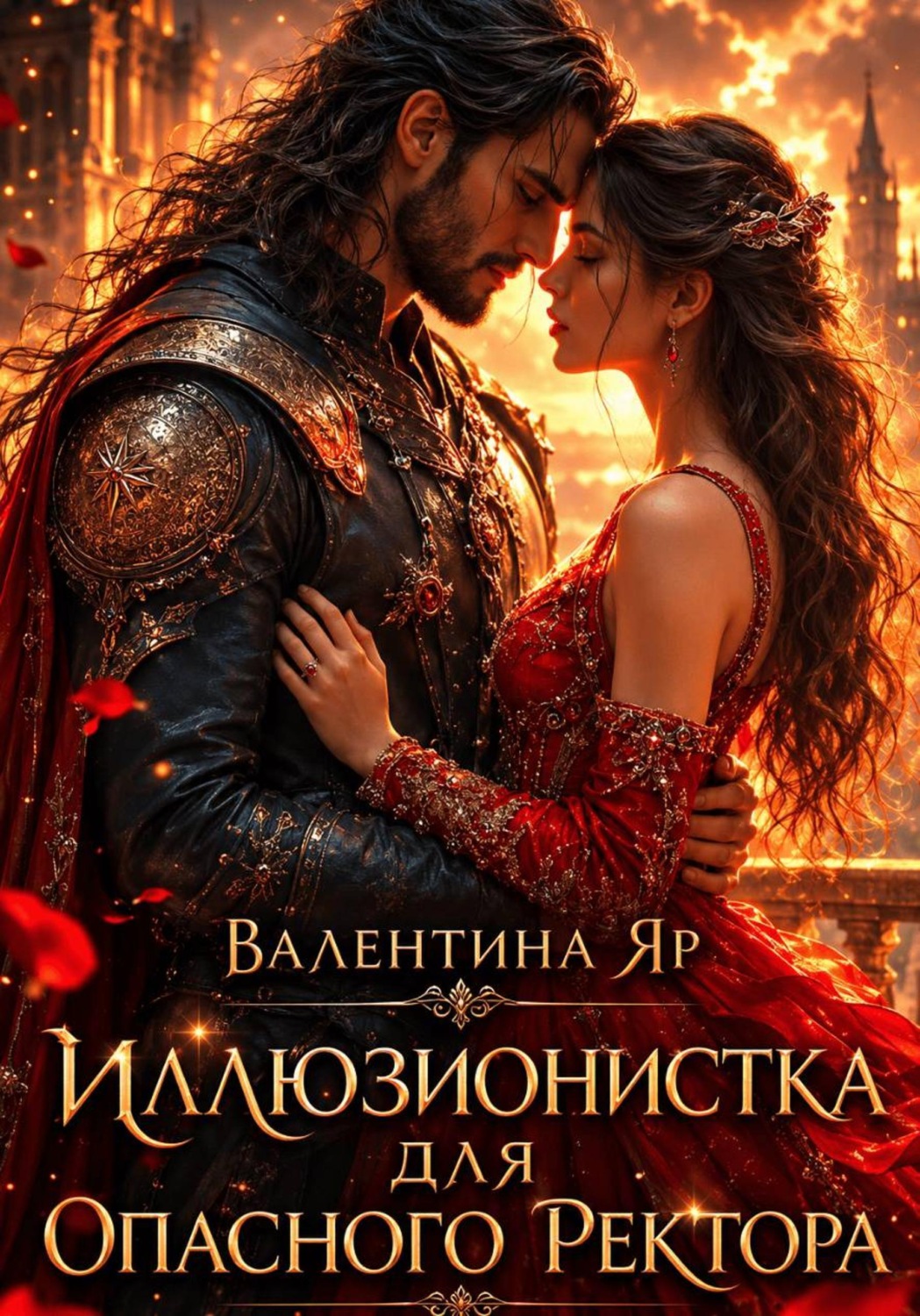 Обложка книги «Иллюзионистка для опасного ректора»