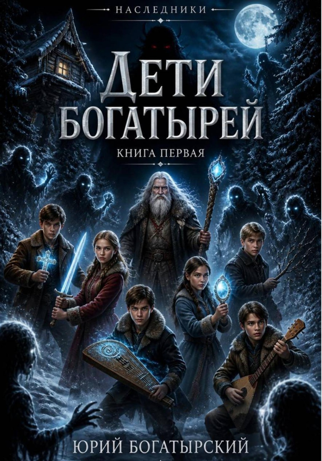 Обложка книги «Дети богатырей. Книга первая»