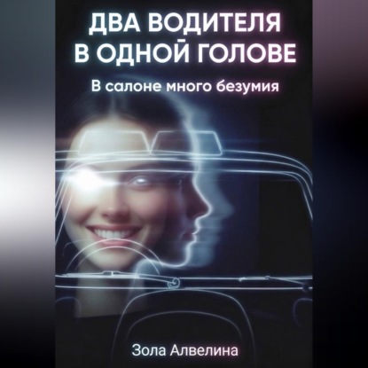 Обложка книги «Два водителя в одной голове. В салоне много безумия»