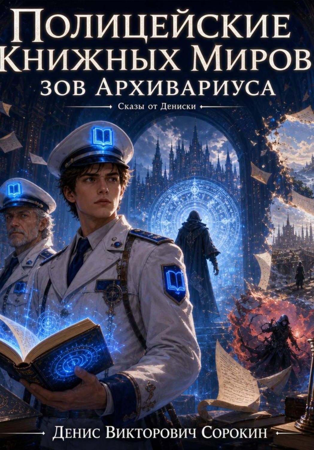 Обложка книги «"Полицейские книжных миров: зов Архивариуса".»