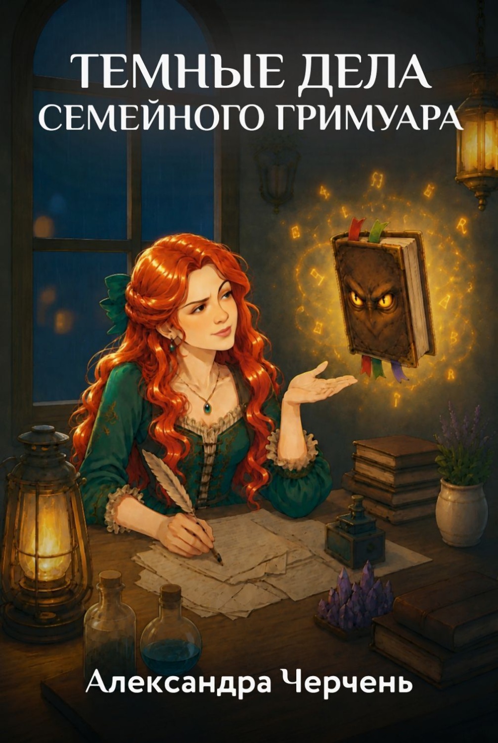 Обложка книги «Хозяйка магической лавки. Темные дела семейного гримуара»
