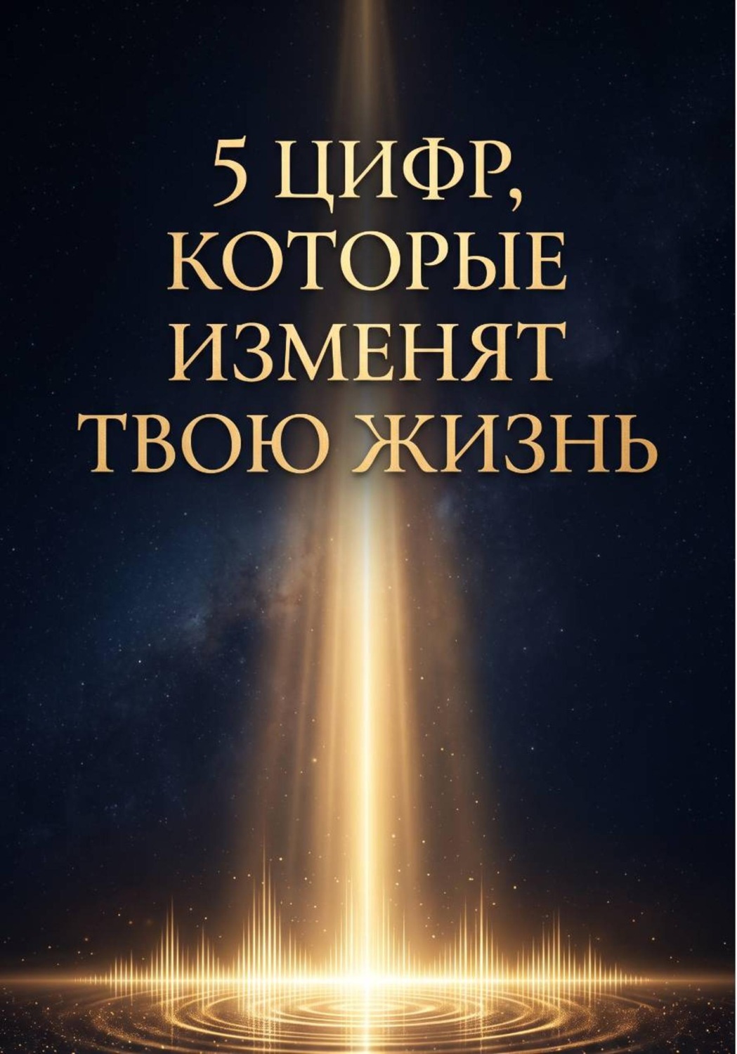 Обложка книги «5 цифр, которые изменят твою жизнь: как твоя дата рождения притягивает деньги»