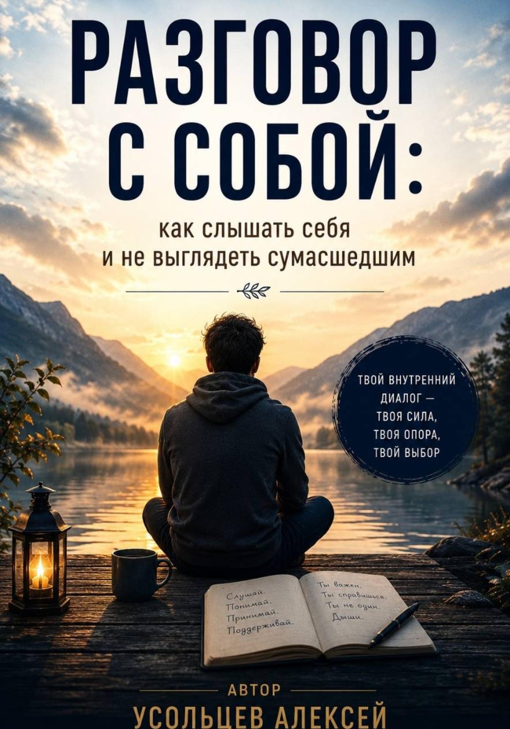 Обложка книги «<<Разговор с собой : как слышать себя и не выглядеть сумасшедшим>>»