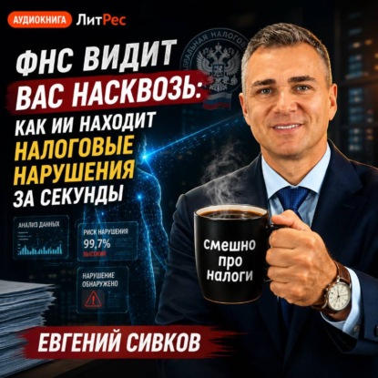 Обложка книги «ФНС видит вас насквозь: как ИИ находит налоговые нарушения за секунды»