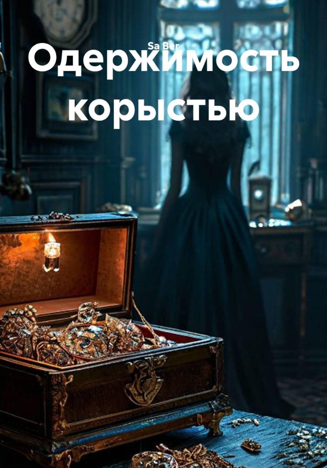 Обложка книги «Одержимость корыстью»