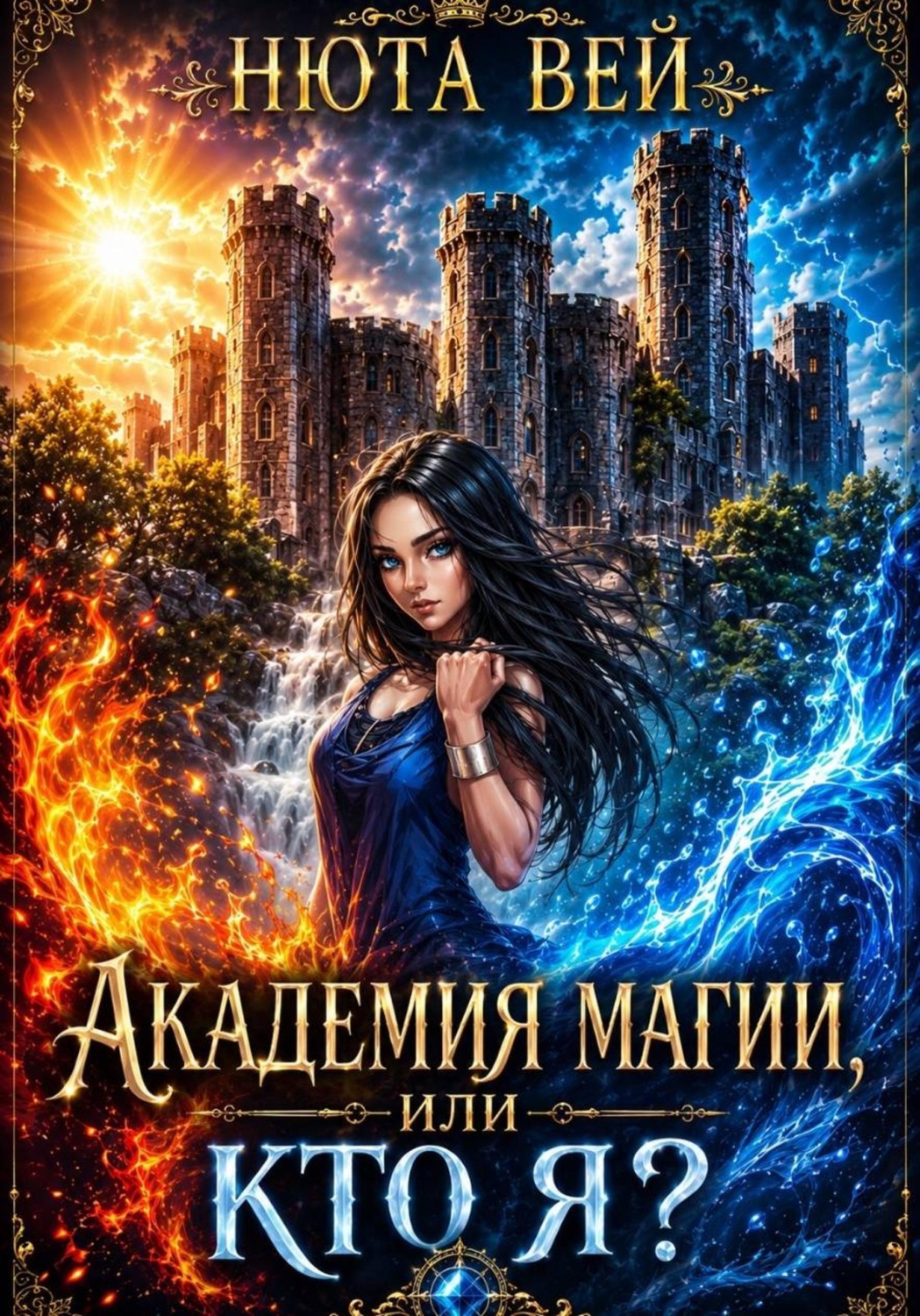 Обложка книги «Академия магии или кто я?»
